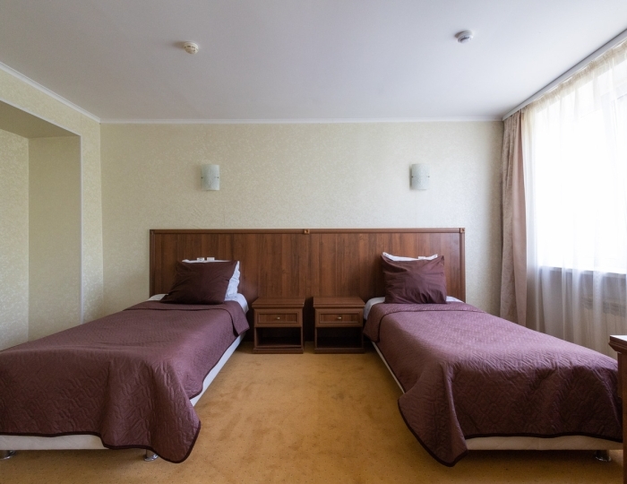 Стандарт 2-местный 2 комнатный 1 категории корпус №2,3, три* - Санаторий «Зеленая роща» Уфа